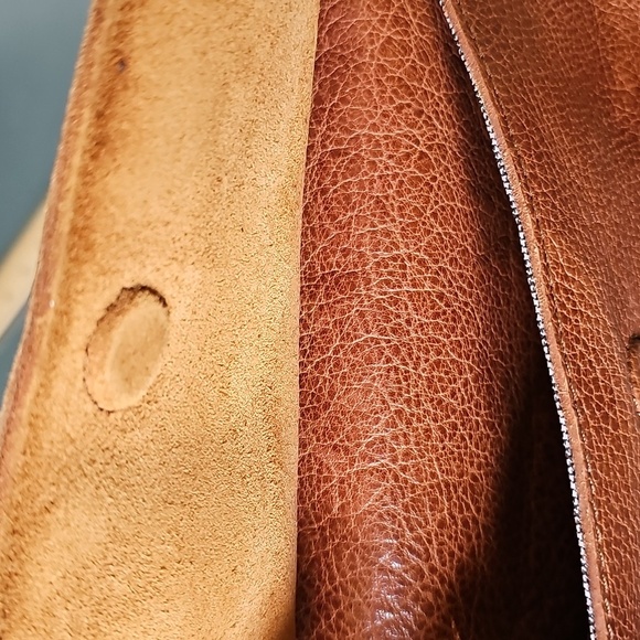 Brown Genuin Leather Leather Waist Unesex Bag. Lots of Pockets. - Picture 4 of 10